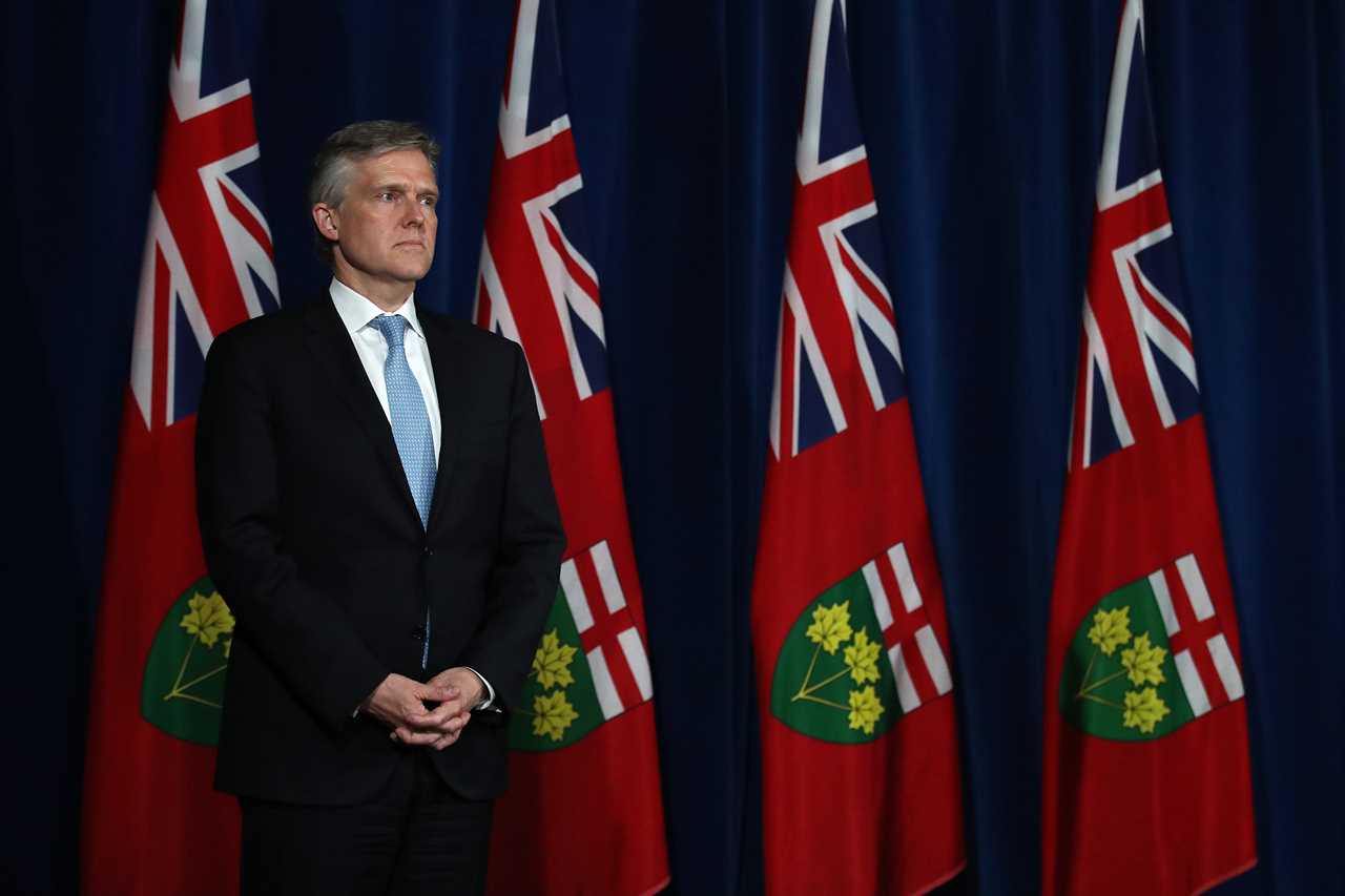 Rod Phillips in Toronto on June 5, 2020. (Steve Russell-Pool/Canadian Press)