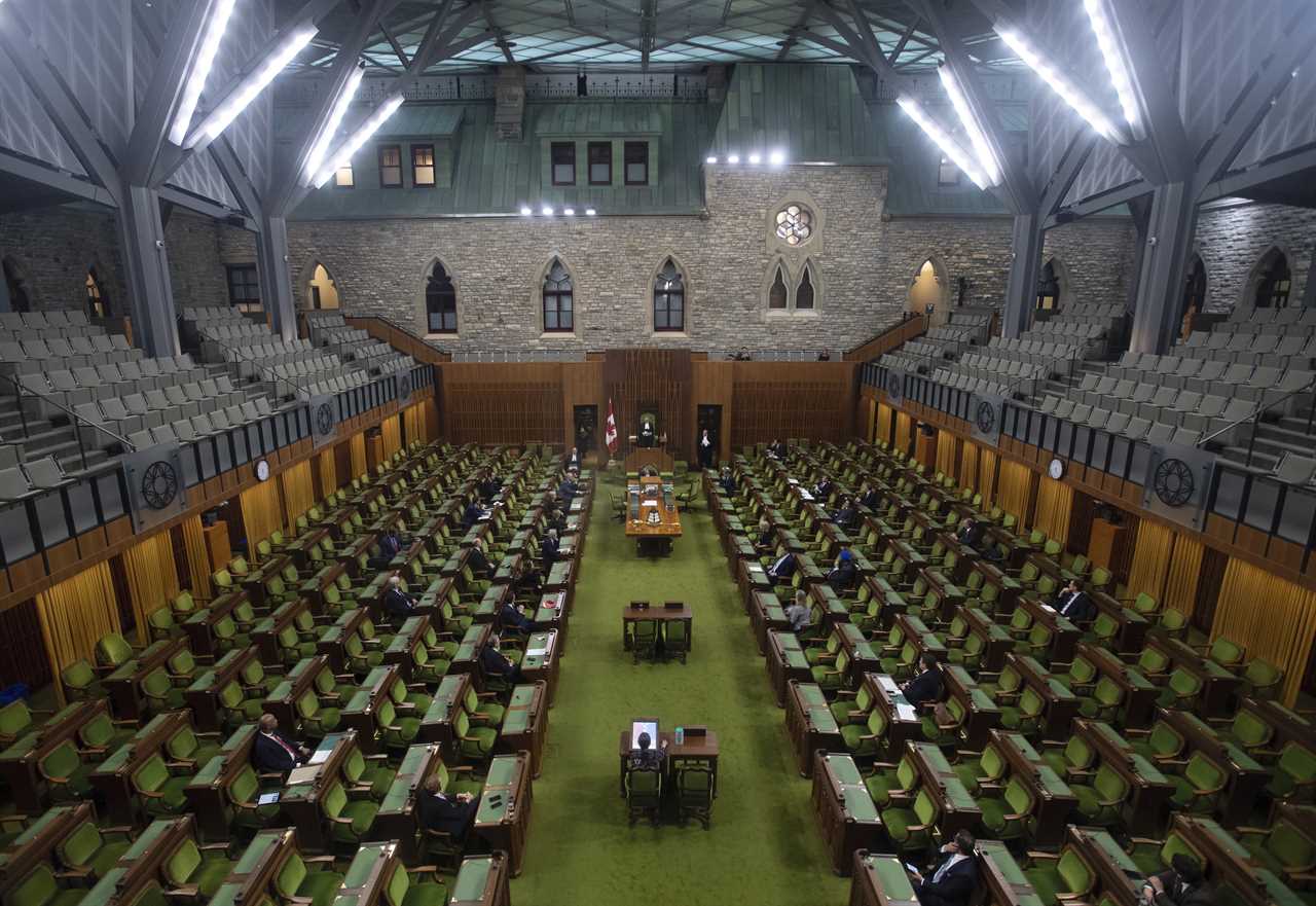 Leader of the Government in the House of Commons Pablo Rodriguez rises to ask for an extension of the sitting day in the House of Commons Parliament in the House of Commons Tuesday March 24, 2020 in Ottawa.