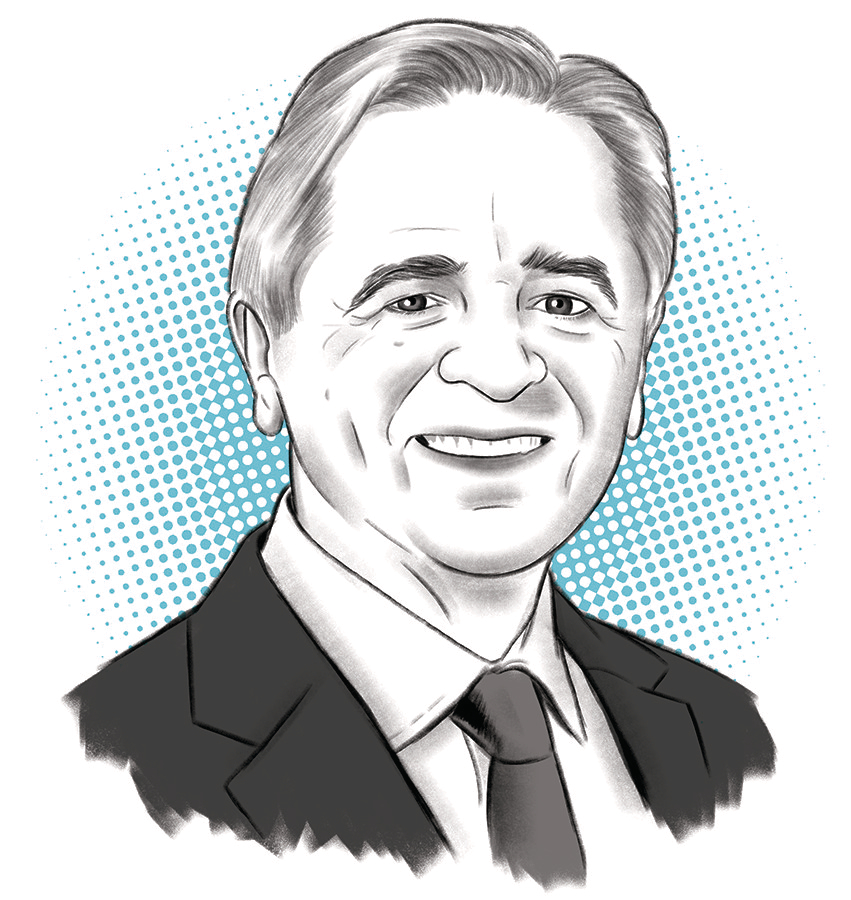 Brian Tobin From Liberal cabinet minister and premier of Newfoundland and Labrador to BMO Financial Group, vice-chair. (Illustration by Joel Kimmel)