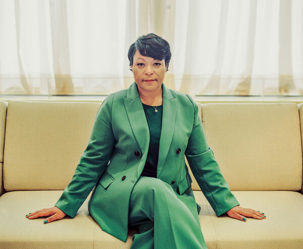 LaToya Cantrell, the mayor of New Orleans.