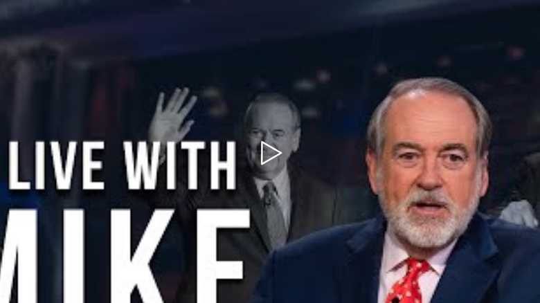COMING UP @ 1:30p CT: LIVE with Mike Huckabee